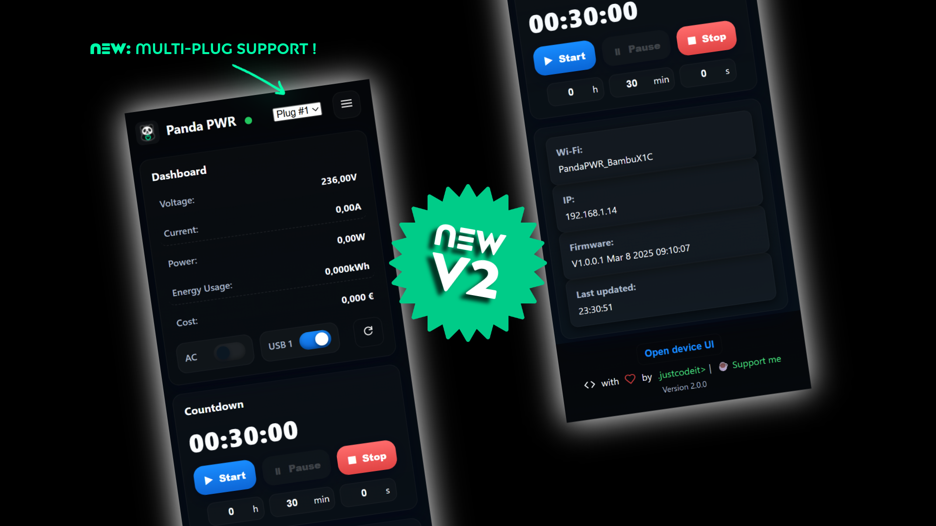 Panda PWR Dashboard