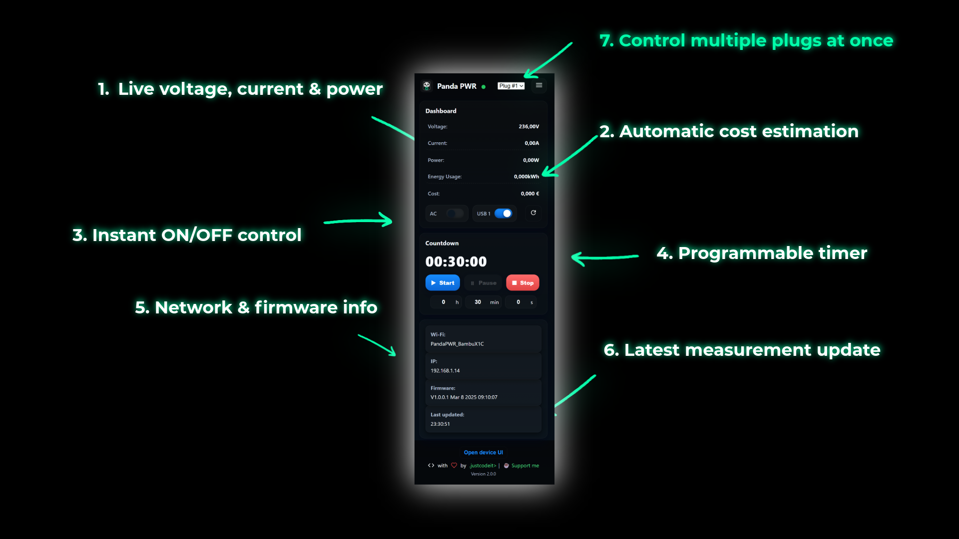 Panda PWR Timer