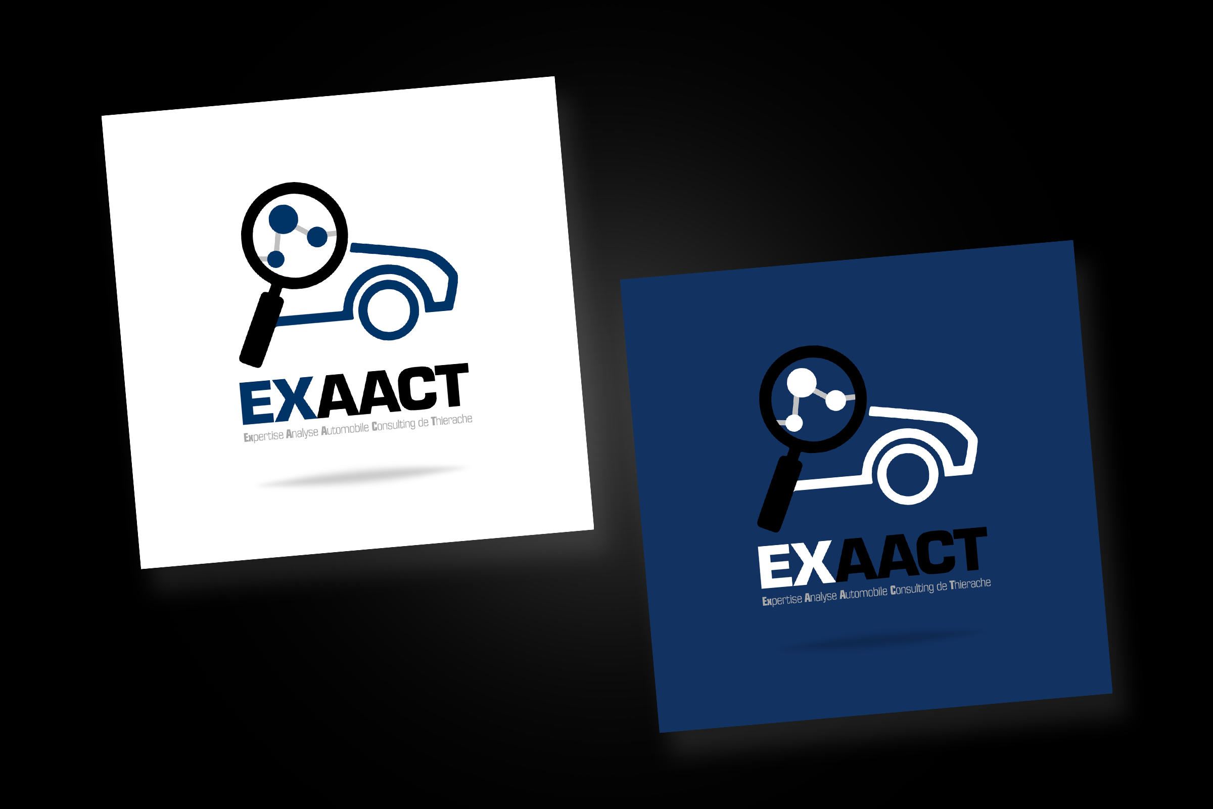 Projet Exaact - Identité Visuelle & Digital