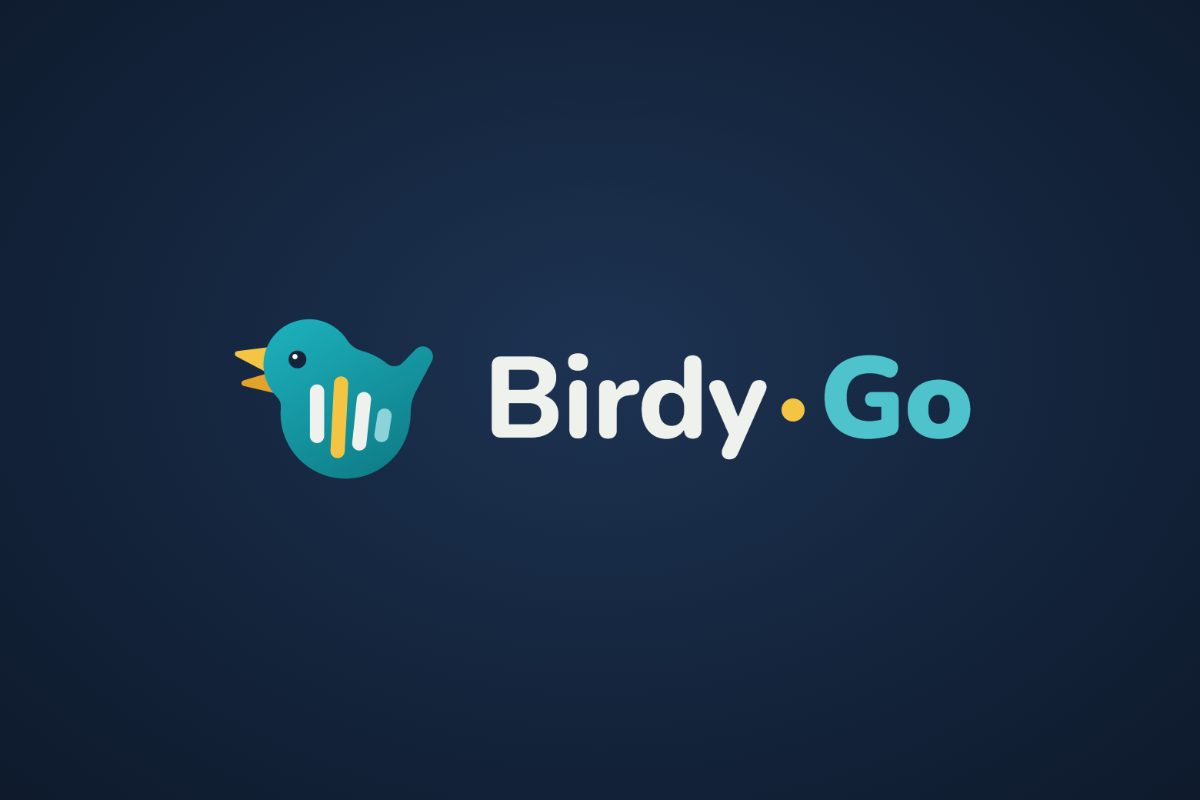 Logo BirdyGo – reconnaissance des oiseaux par le chant