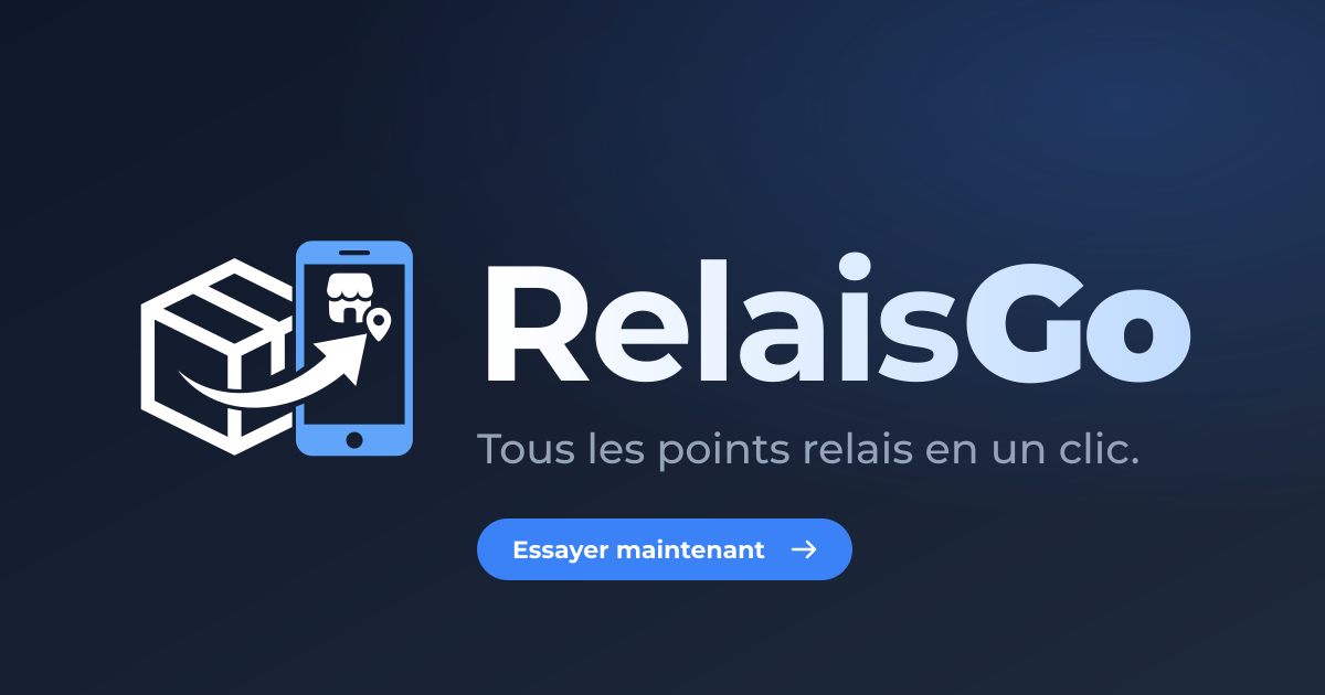 RelaisGo - Tous les points relais français en un clic